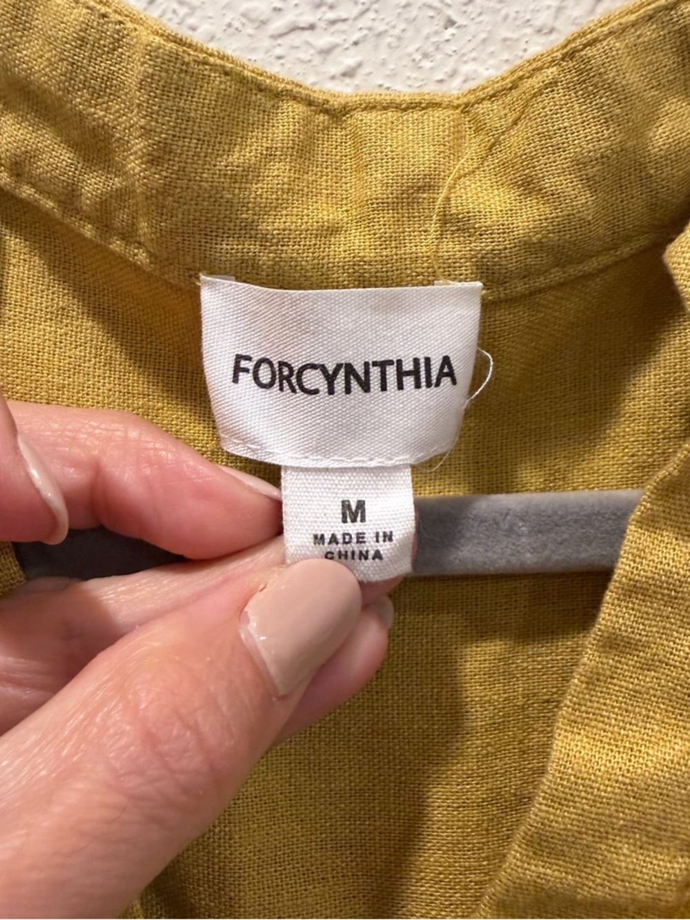 For Cynthia Mustard Yellow Tiered V-Neck Short Sleeve Maxi Dress - Picture 4 of 6